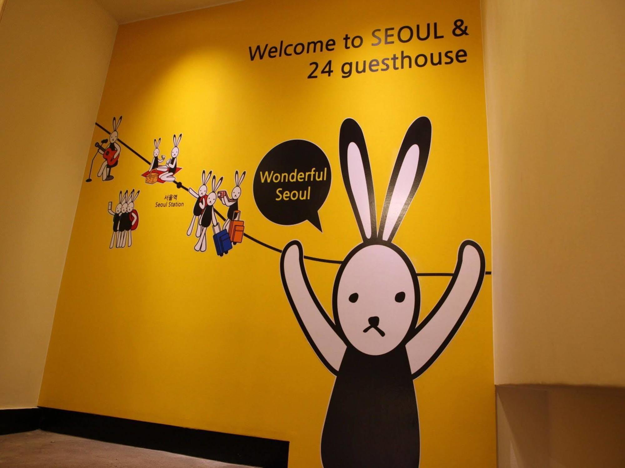 24 Guesthouse Seoul Station Premier מראה חיצוני תמונה